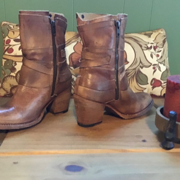 BedStu Mid Calf Tall Ankle Boots Size 8 1/2 - Picture 5 of 12
